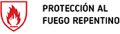 Protección al fuego repentino
